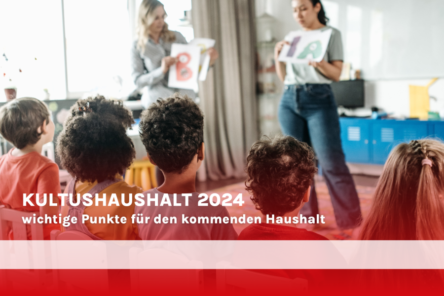 Kultushaushalt 2024 Unser Investitionspaket In Gute Bildung